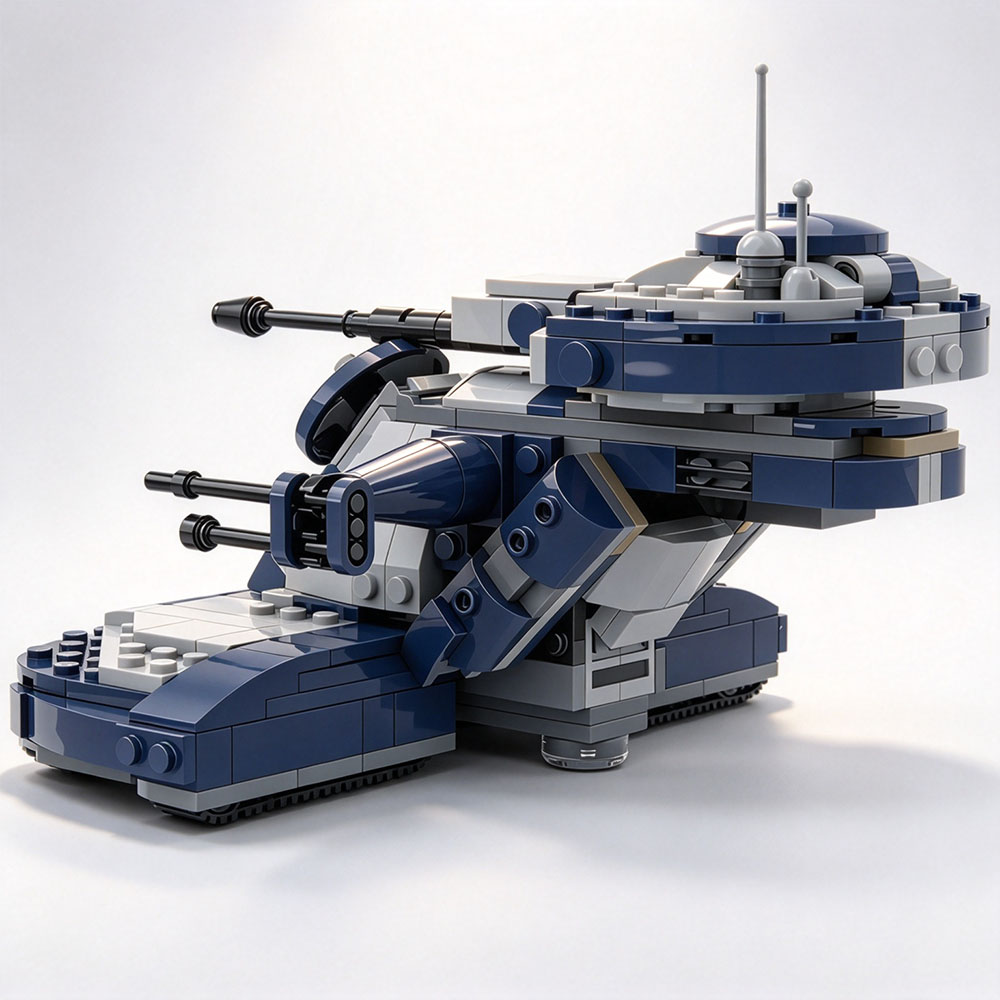 MOC Classic Star Movie Accesso - Lego Compatible Military Tank ulasan dan harga