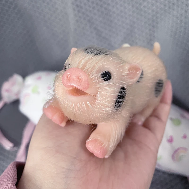 5Inch Smile Face Reborn Pig Do - Reborn Baby Doll Silicone Realistic ulasan dan harga