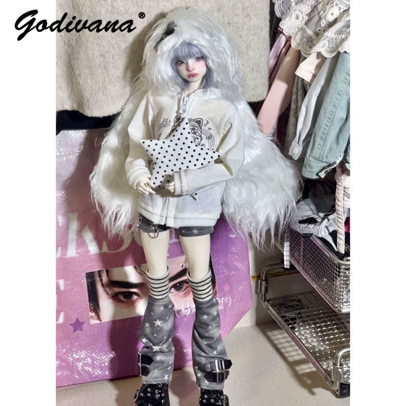 1/4 1/6 BJD Doll Clothes Thin  - Bjd Doll 1 6 Full Set With Clothes ulasan dan harga