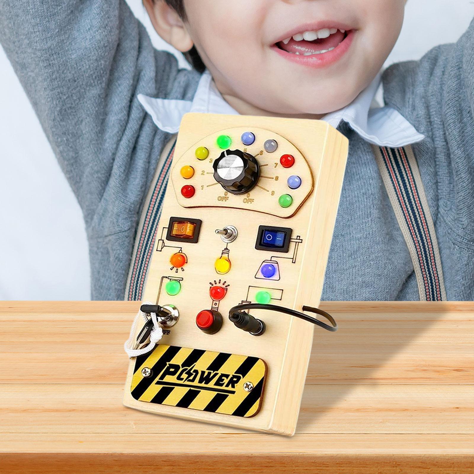Montessori Wooden Busy Board w - Montessori Wooden Busy Board Toddler ulasan dan harga